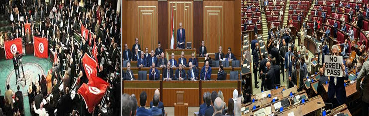 فوضى بالبرلمان الإيطالي واعتقال نائبين تونسيين وهجوم على البرلمان اللبناني