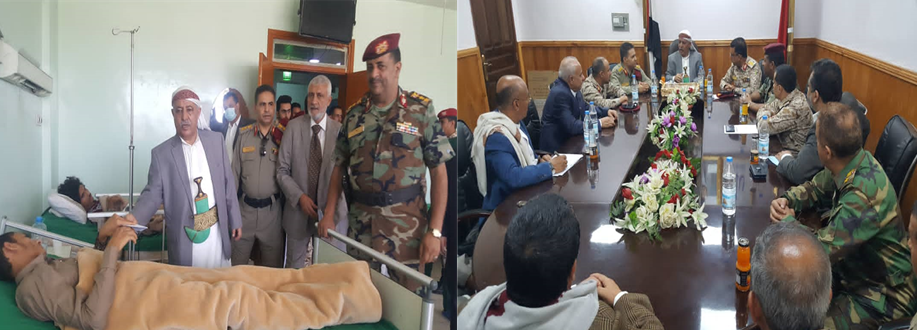رئيس مجلس النواب يزور جرحى الجيش والأمن واللجان الشعبية بالمستشفى العسكري
