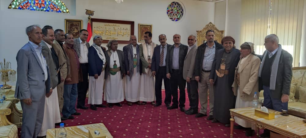 رئيس مجلس النواب يلتقي رئيس وأعضاء الائتلاف اليمني التعليم للجميع