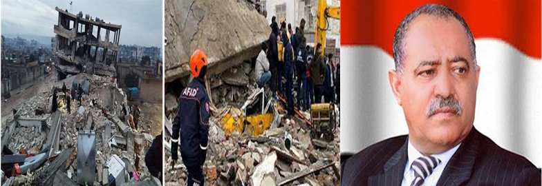 رئيس مجلس النواب يعزي نظيريه السوري والتركي في ضحايا الزلزال