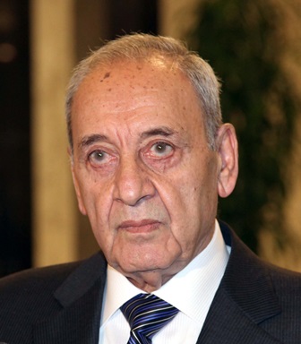 رئيس البرلمان اللبناني يندد بالمجزرة التي أرتكبها العدو الصهيوني بقطاع غزة