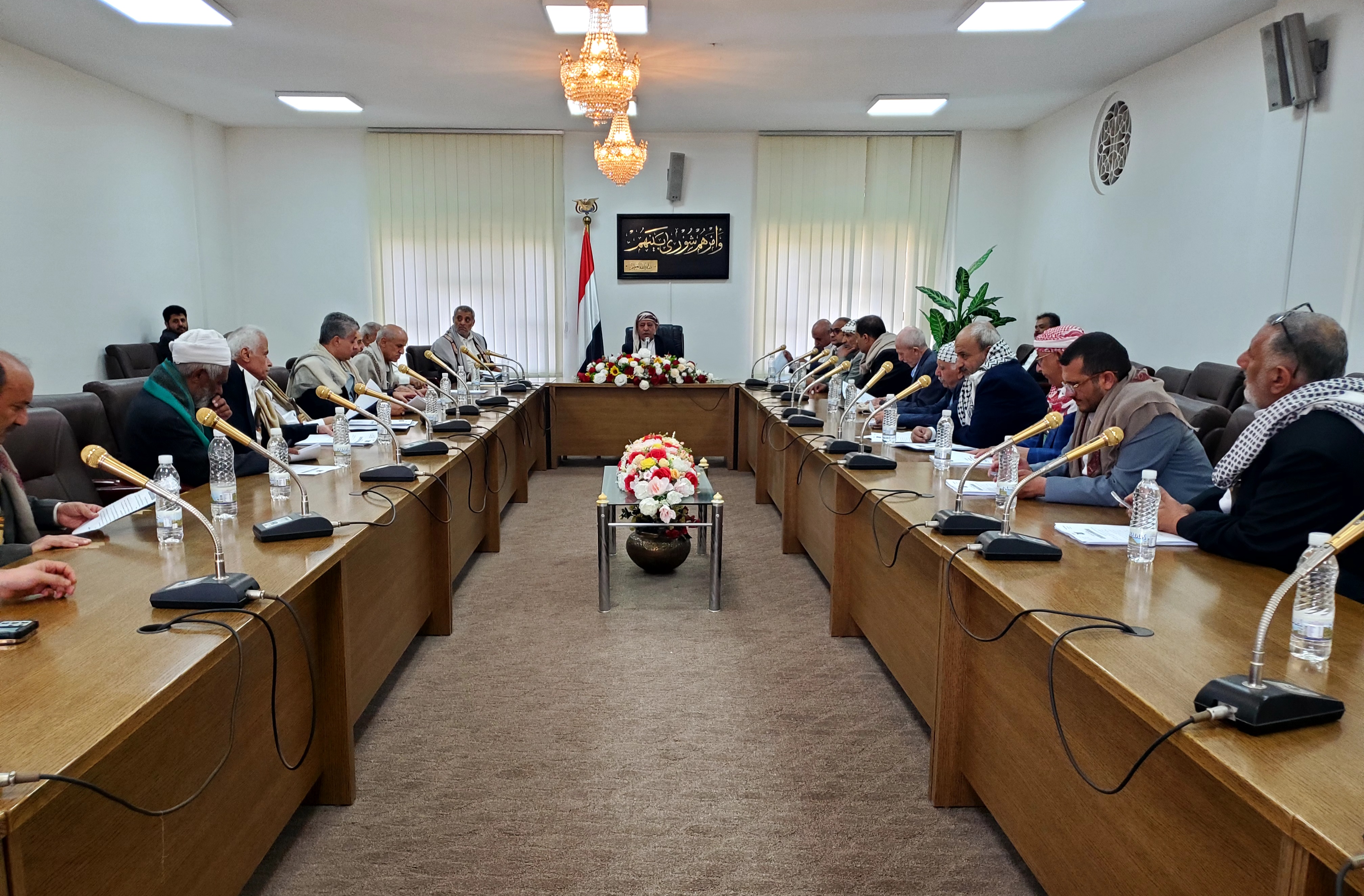 هيئة رئاسة مجلس النواب تقف أمام مستجدات الأحداث وتطوراتها وعدد من القضايا الوطنية المهمة..