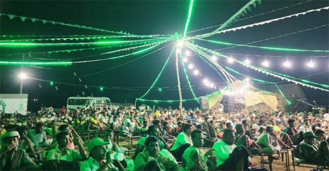 أمسيتين بمديرية بيت الفقيه في الحديدة بحضور عضو مجلس النواب الغبري ابتهاجاً بذكرى المولد النبوي